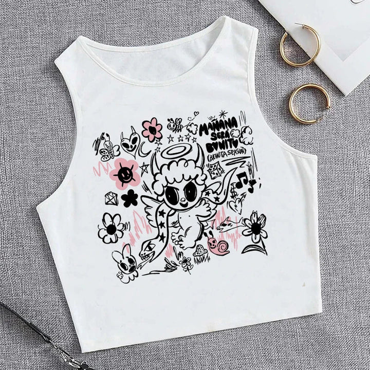 Hip Hop Tank Top Croptops - Derslash