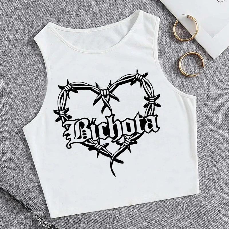 Hip Hop Tank Top Croptops - Derslash