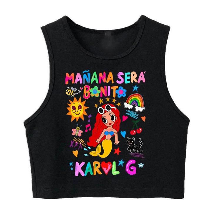 Hip Hop Tank Top Croptops - Derslash