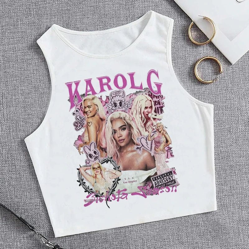 Hip Hop Tank Top Croptops - Derslash