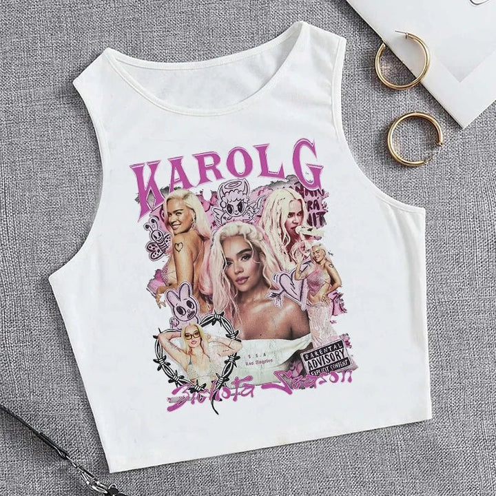 Hip Hop Tank Top Croptops - Derslash