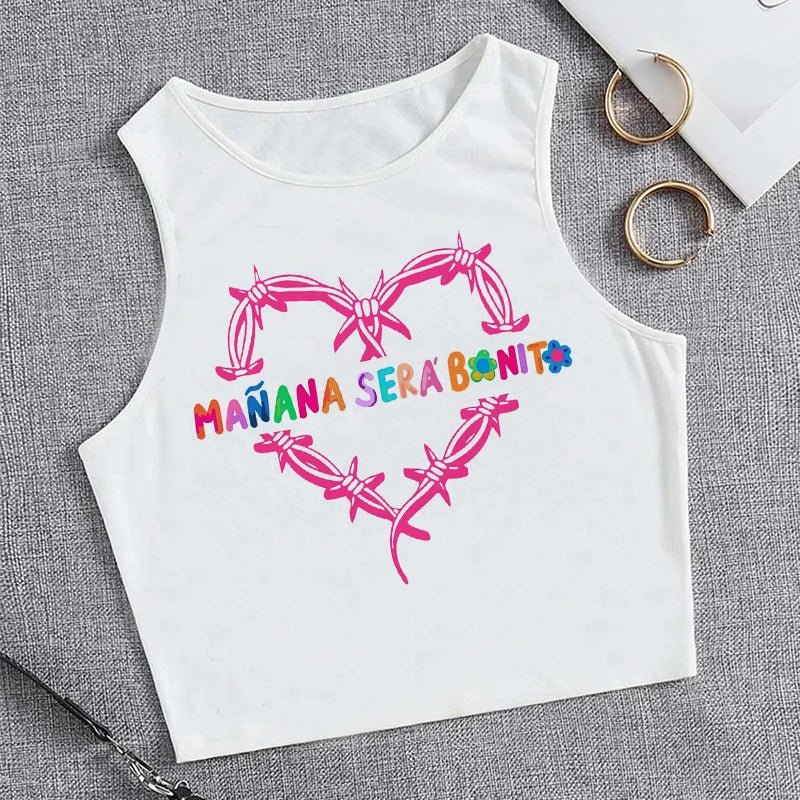 Hip Hop Tank Top Croptops - Derslash