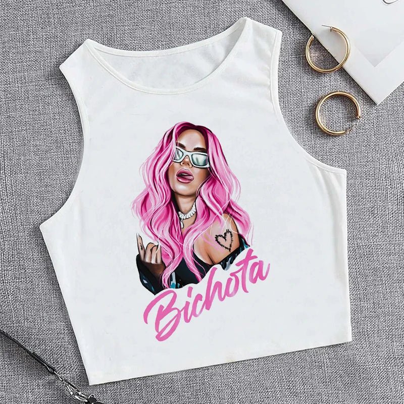 Hip Hop Tank Top Croptops - Derslash