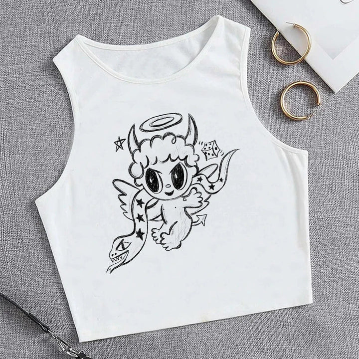 Hip Hop Tank Top Croptops - Derslash