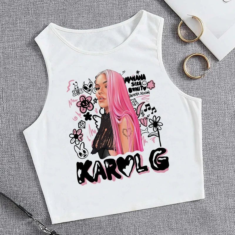 Hip Hop Tank Top Croptops - Derslash