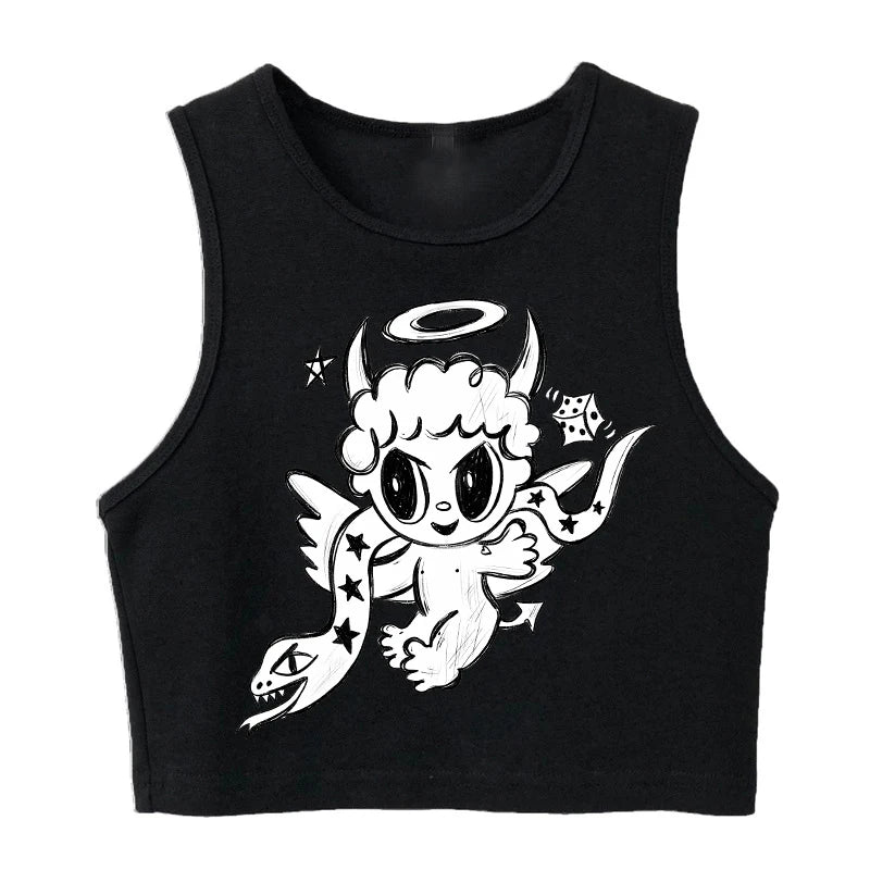 Hip Hop Tank Top Croptops - Derslash