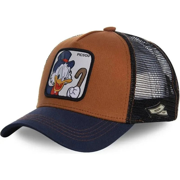 Hot Sale Unisex Anime Cartoon Cap Patch Draw Baseball Cap Men Women Trucker Hat - Derslash