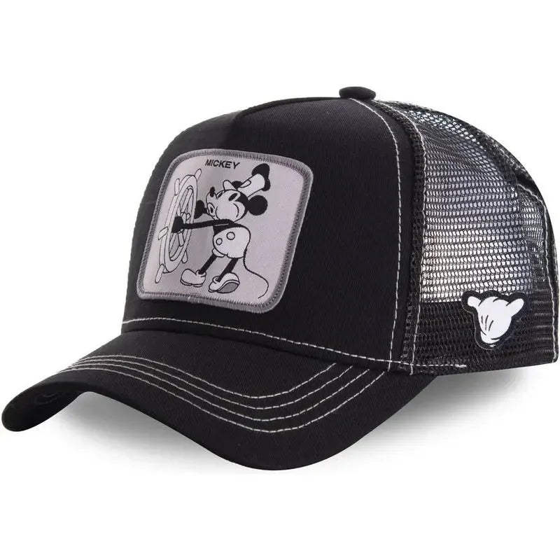 Hot Sale Unisex Anime Cartoon Cap Patch Draw Baseball Cap Men Women Trucker Hat - Derslash