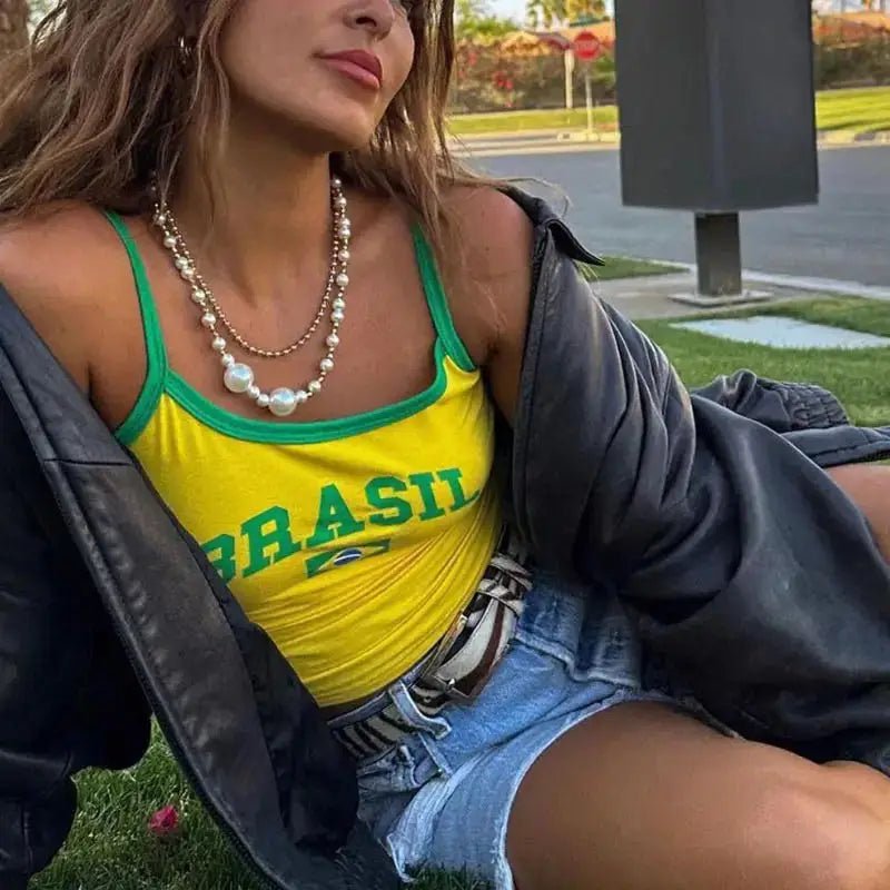 Hot Selling Women's T - shirt Brazil - Derslash