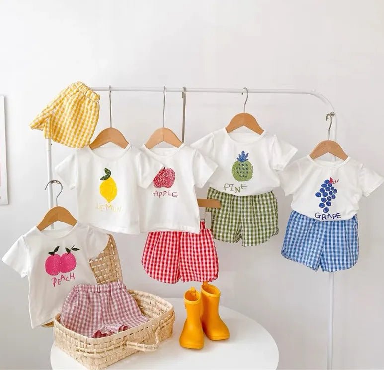 kids Short sleeve sets - Derslash