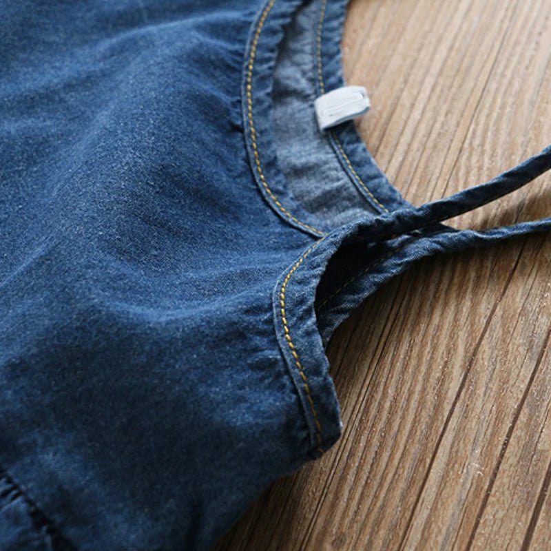 Korean Denim Suspender Jackets - Derslash