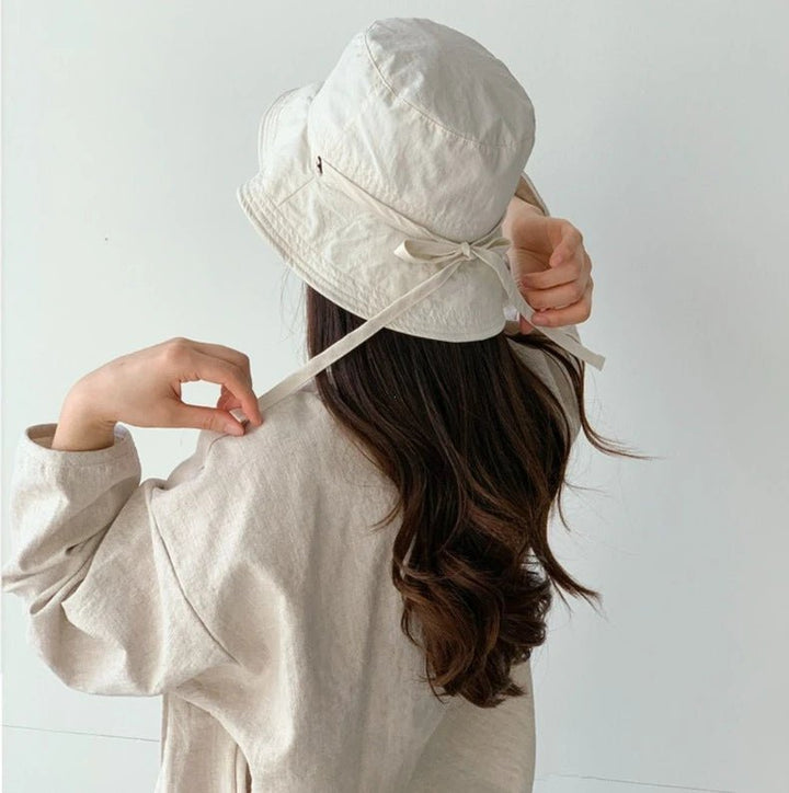 Korean Lace - up Fisherman Hats - Derslash