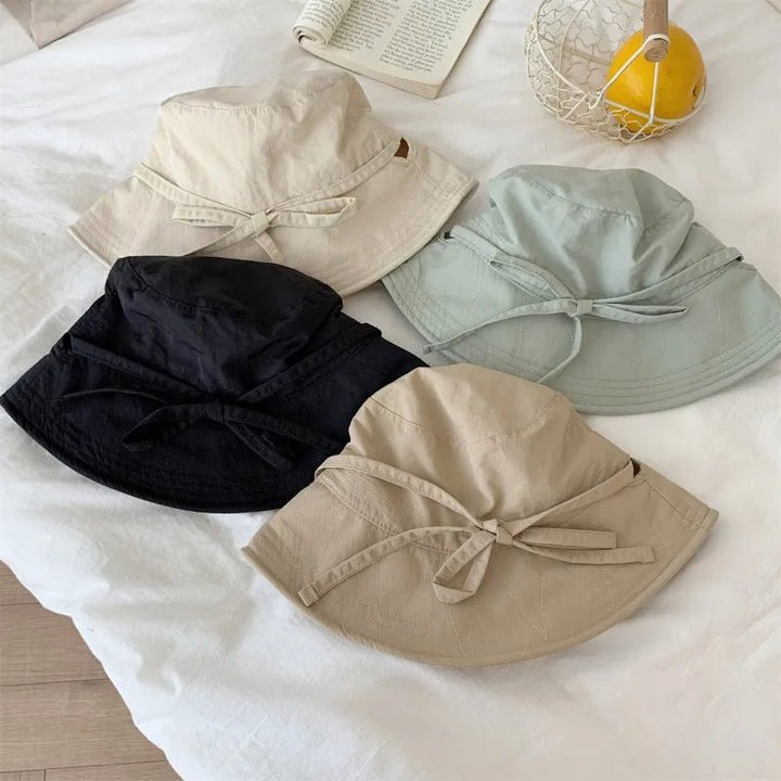 Korean Lace - up Fisherman Hats - Derslash