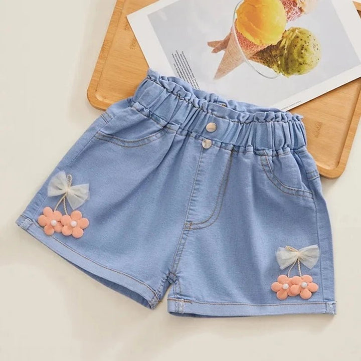 Korean Style Kid Denim Shorts - Derslash