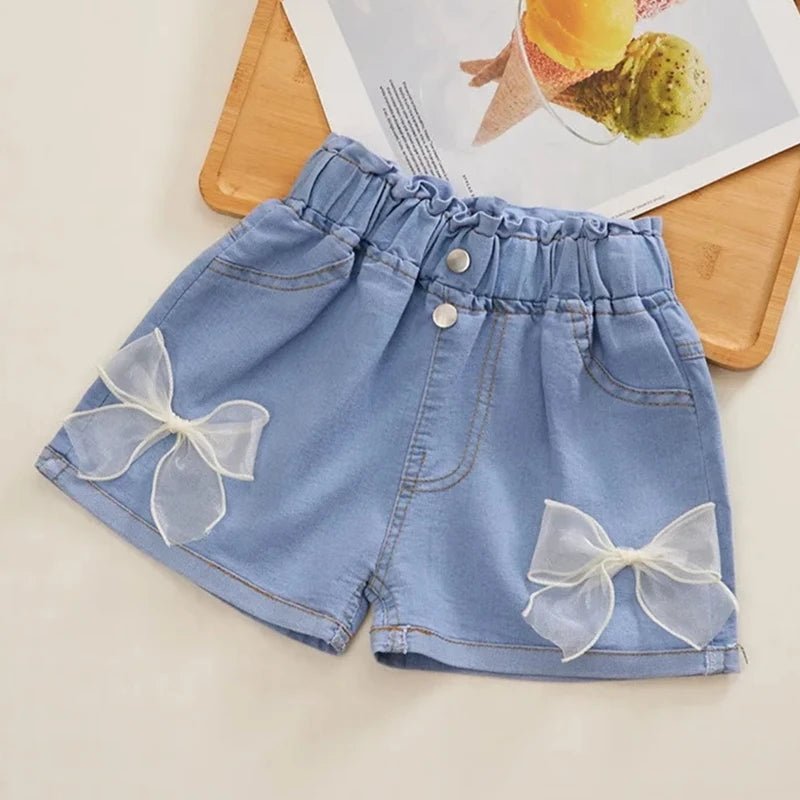 Korean Style Kid Denim Shorts - Derslash
