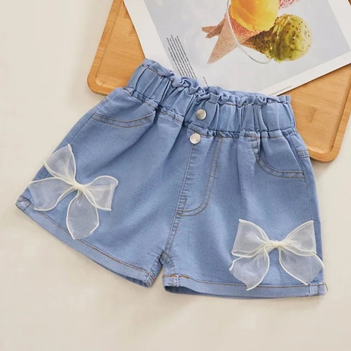 Korean Style Kid Denim Shorts - Derslash