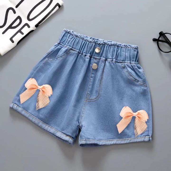 Korean Style Kid Denim Shorts - Derslash