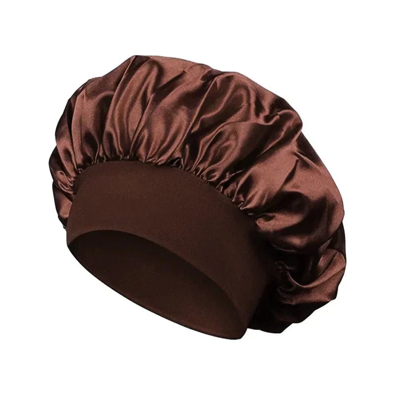 Large Satin Bonnet Silk Bonnet - Derslash