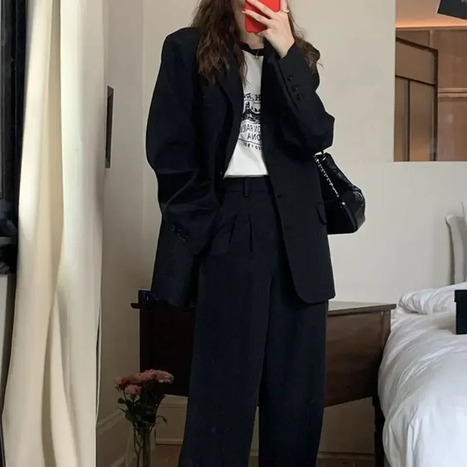 Long Outerwears Brown Blazer - Derslash