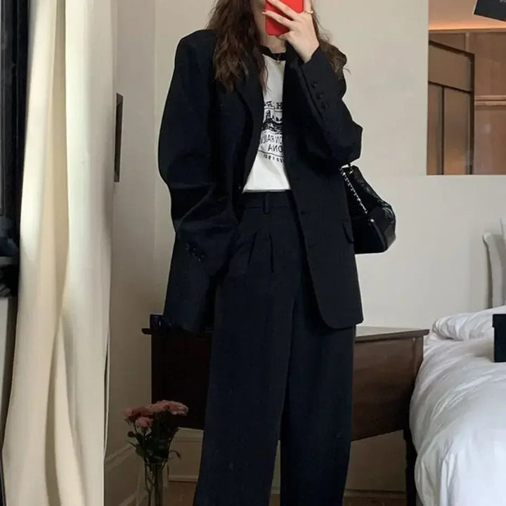 Long Outerwears Brown Blazer - Derslash