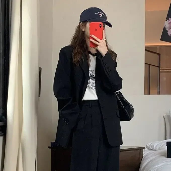 Long Outerwears Brown Blazer - Derslash