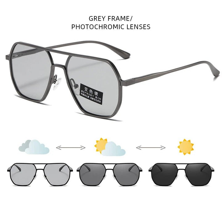 Luxury Metal Photochromic Sunglasses - Derslash