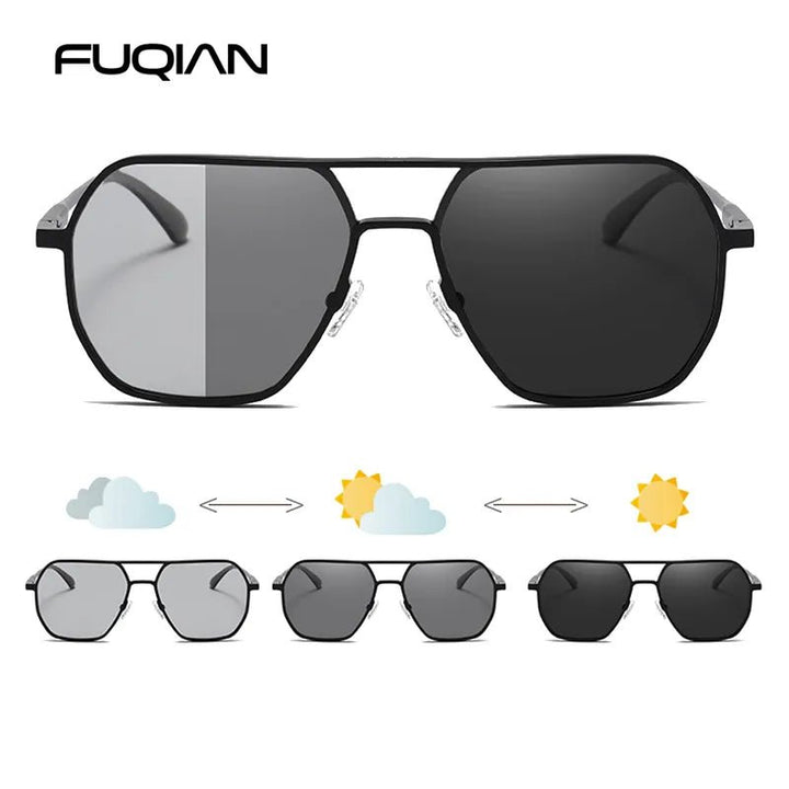 Luxury Metal Photochromic Sunglasses - Derslash