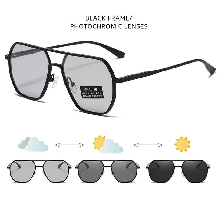 Luxury Metal Photochromic Sunglasses - Derslash