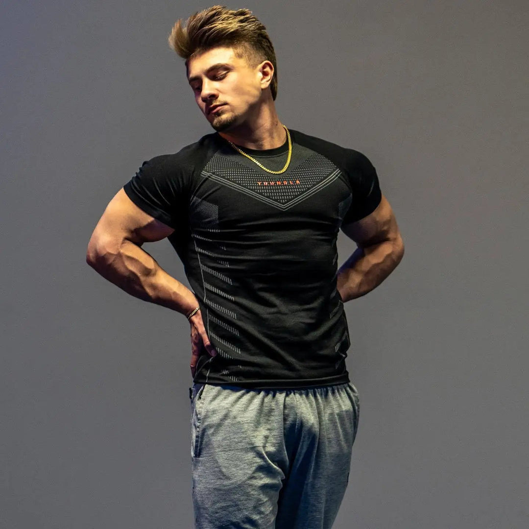 Men Fitness Quick Drying Gym shirts - Derslash