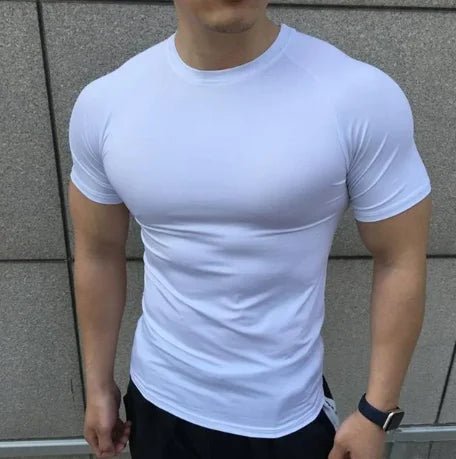 Men Short Sleeve Fitness T Shirts - Derslash