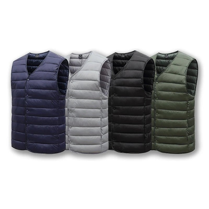 Men Ultra Light Down Vest Jacket - Derslash