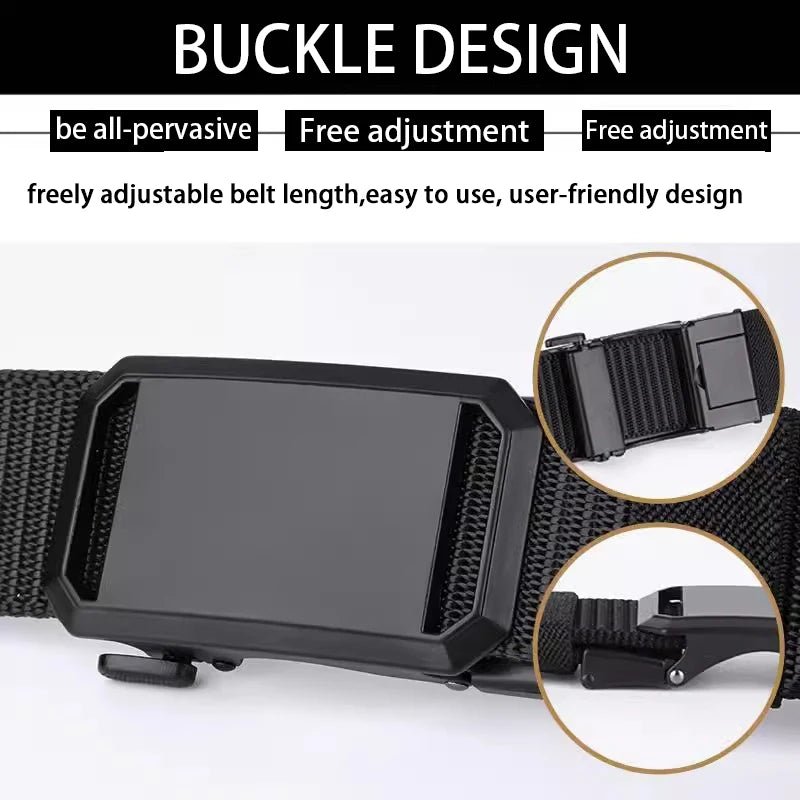 Men's Automatic Metal Buckle Belts - Derslash