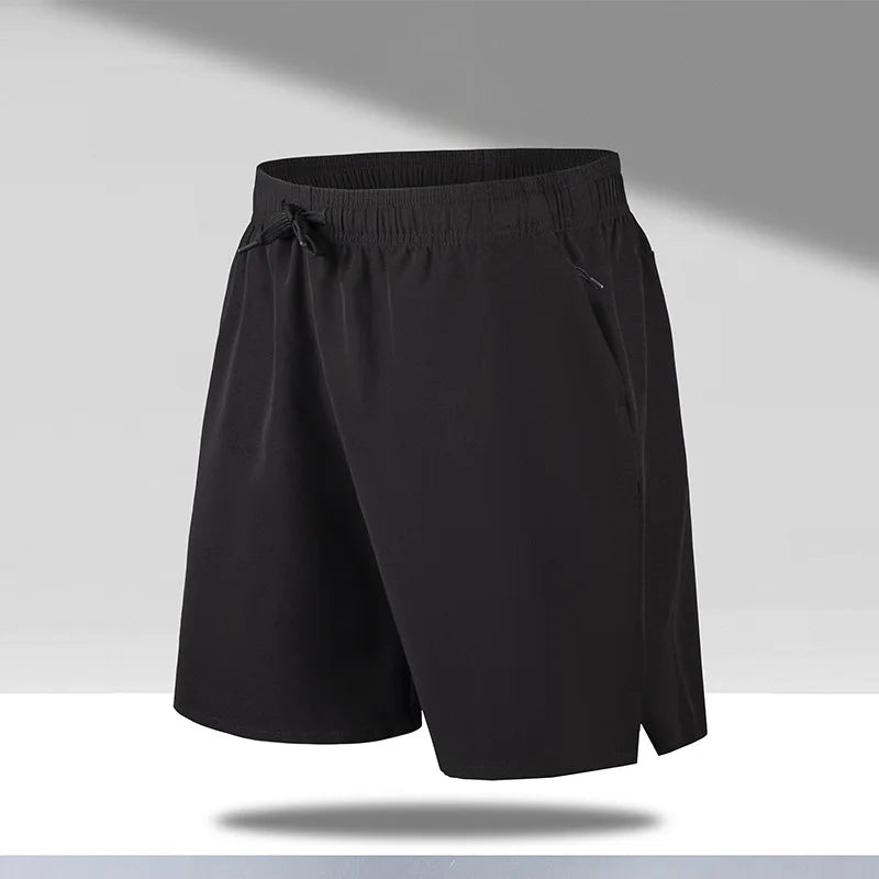 Men'S Beach Quick Dry Black Shorts - Derslash