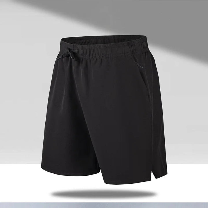 Men'S Beach Quick Dry Black Shorts - Derslash