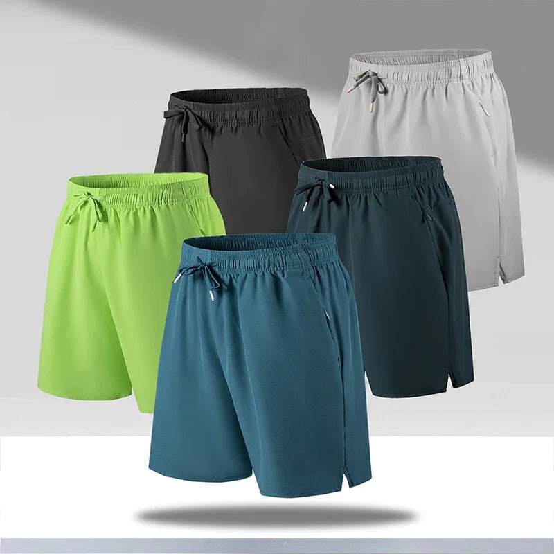 Men'S Beach Quick Dry Black Shorts - Derslash