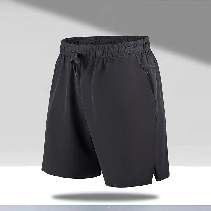 Men'S Beach Quick Dry Black Shorts - Derslash