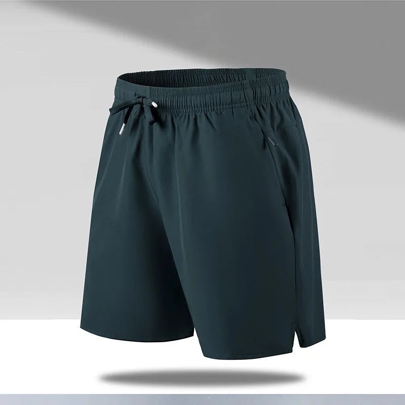 Men'S Beach Quick Dry Black Shorts - Derslash