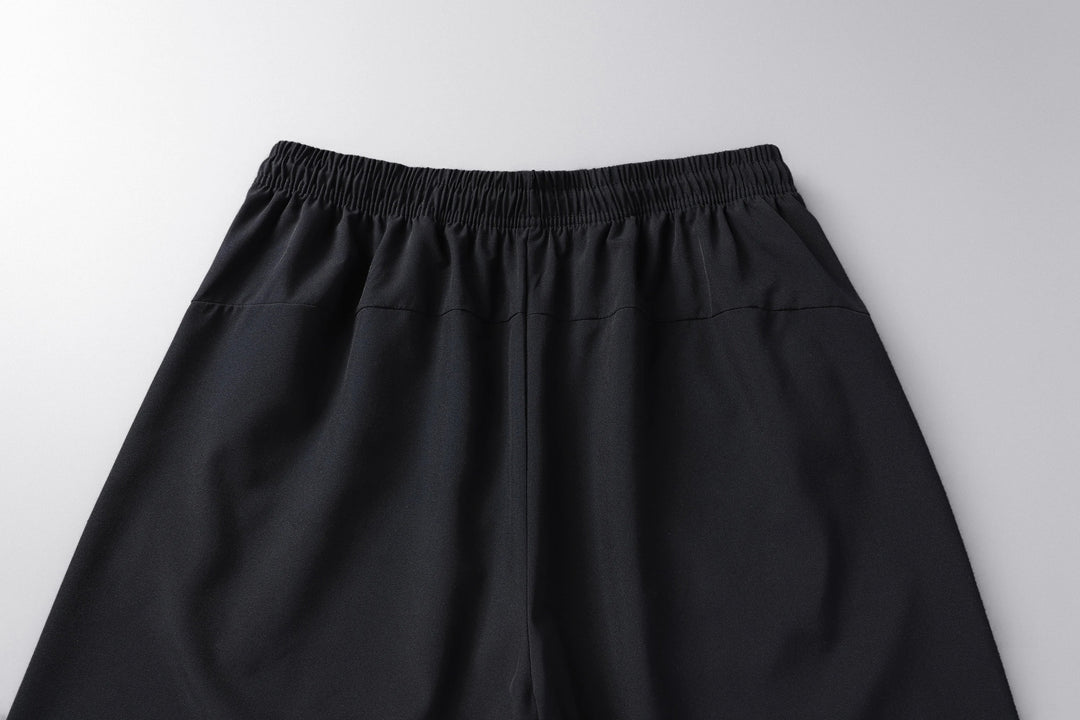 Men'S Quick Dry Running Sports Black Shorts - Derslash