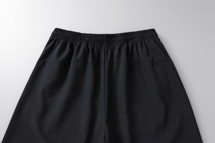 Men'S Quick Dry Running Sports Black Shorts - Derslash