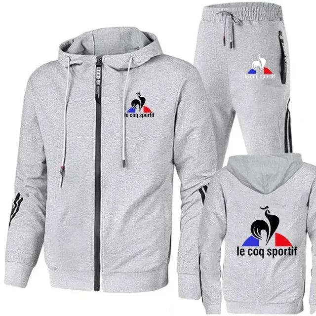 Men's sportswear autumn and winter two - piece set+sports pants - Derslash
