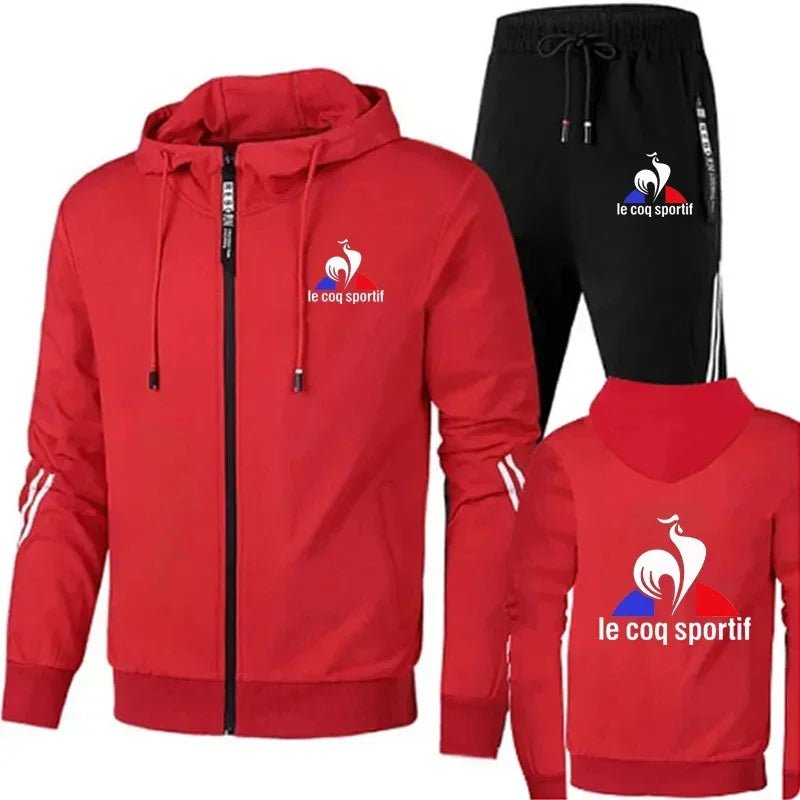 Men's sportswear autumn and winter two - piece set+sports pants - Derslash
