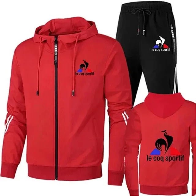 Men's sportswear autumn and winter two - piece set+sports pants - Derslash