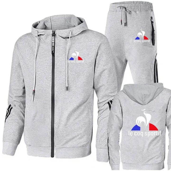 Men's sportswear autumn and winter two - piece set+sports pants - Derslash