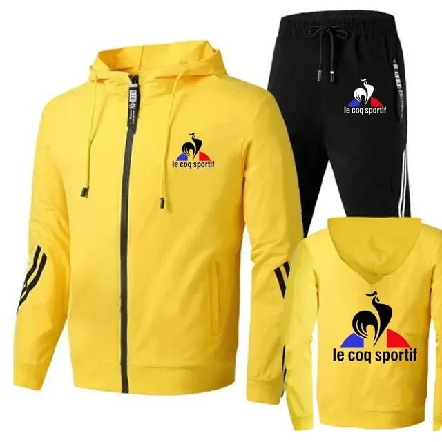 Men's sportswear autumn and winter two - piece set+sports pants - Derslash