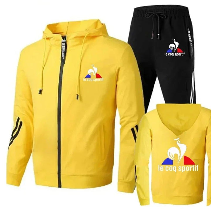 Men's sportswear autumn and winter two - piece set+sports pants - Derslash