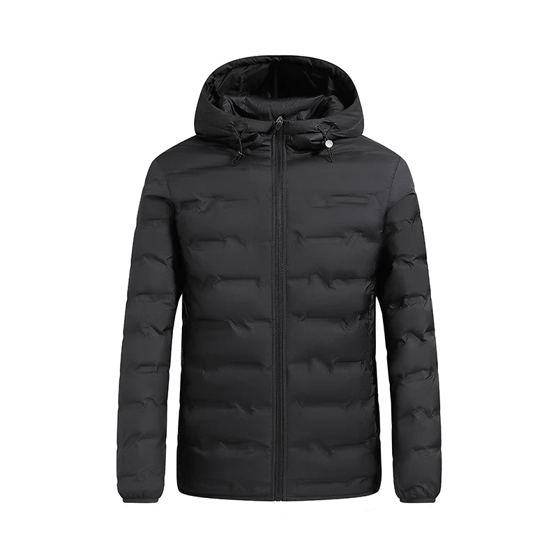 Men's White Duck Down Jacket - Derslash