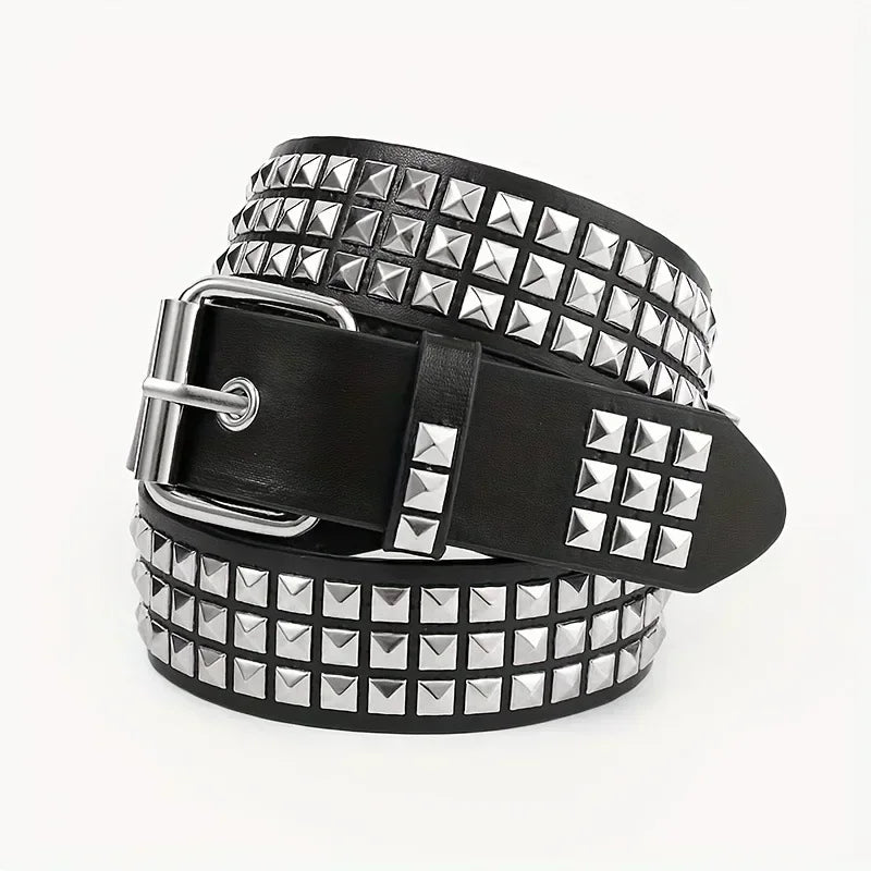 Metal Pyramid Belts - Derslash