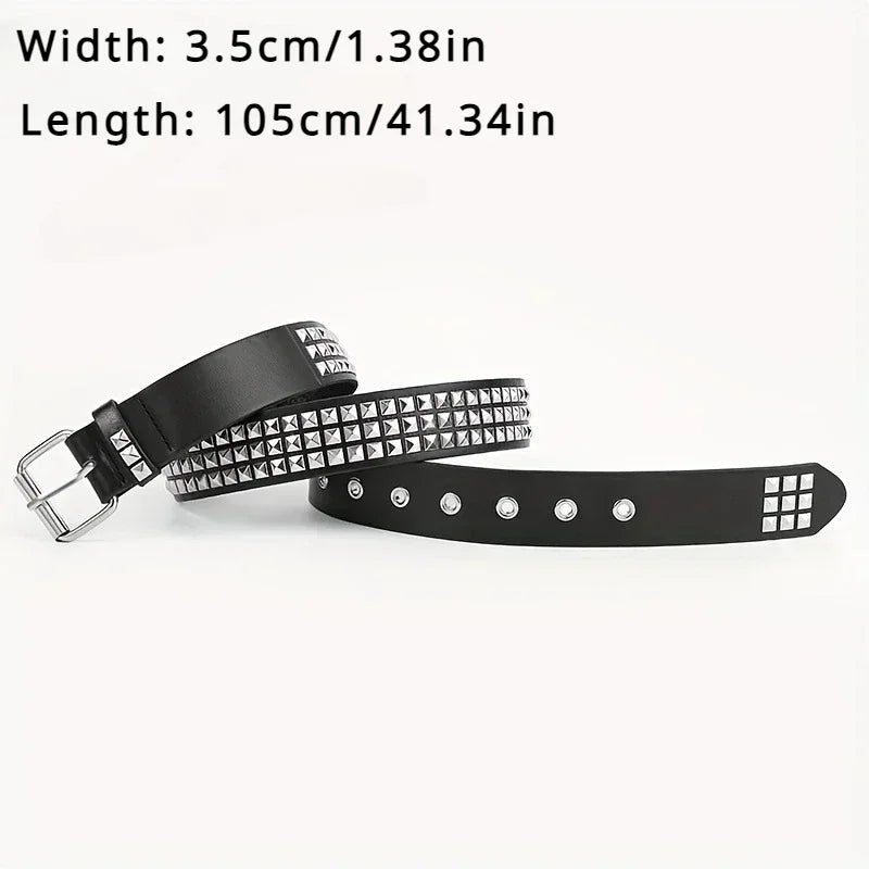 Metal Pyramid Belts - Derslash
