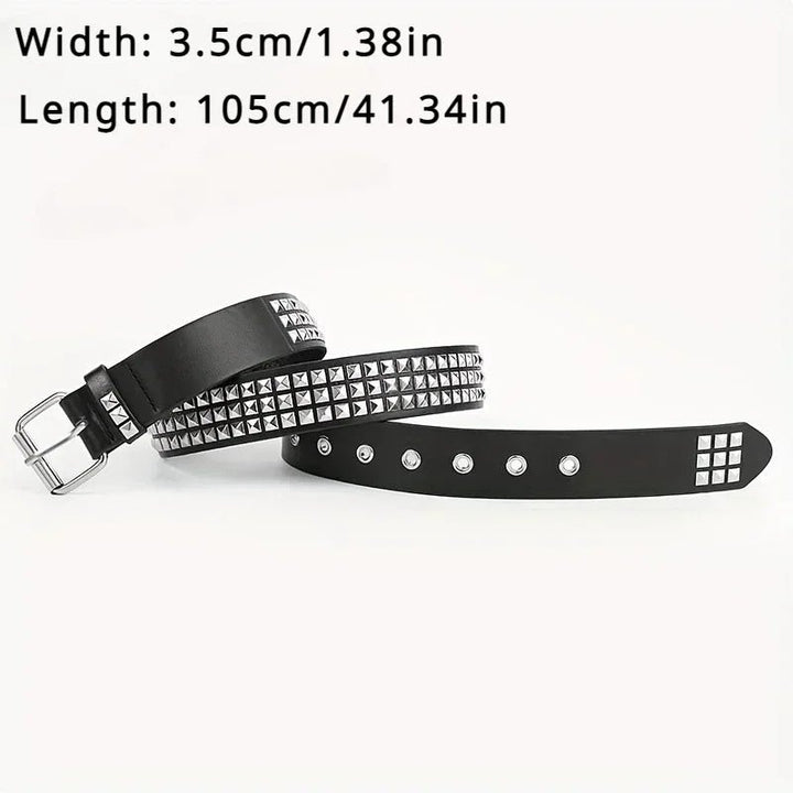 Metal Pyramid Belts - Derslash