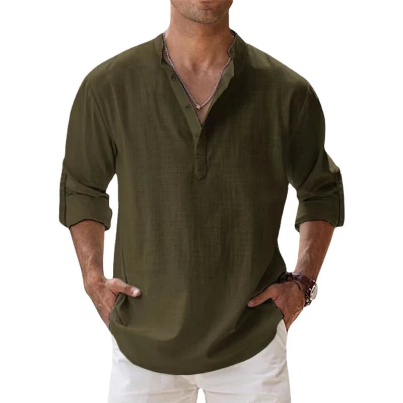 New Cotton Linen Shirts for Men - Derslash